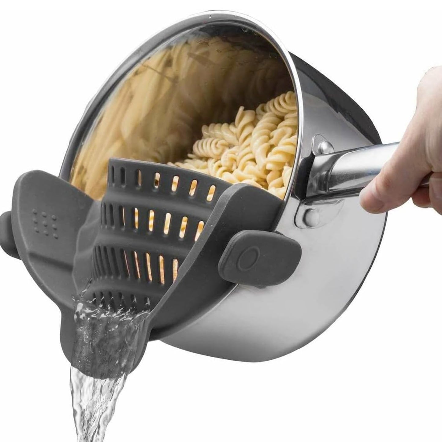 Effortless Silicone Pot Strainer