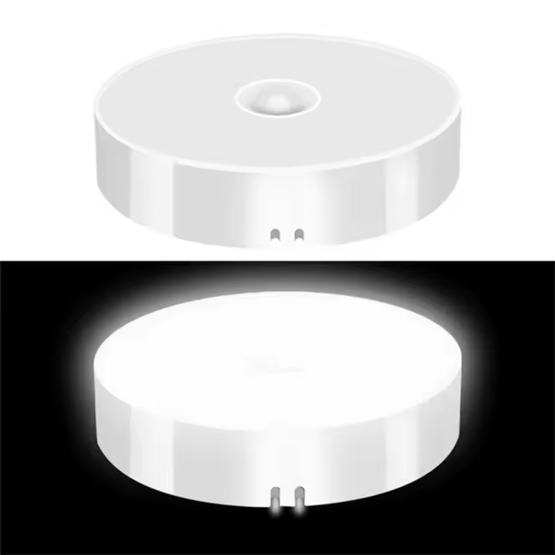Motion Sensor LED Night Light – USB Rechargeable, Wireless Closet & Cabinet Lamp