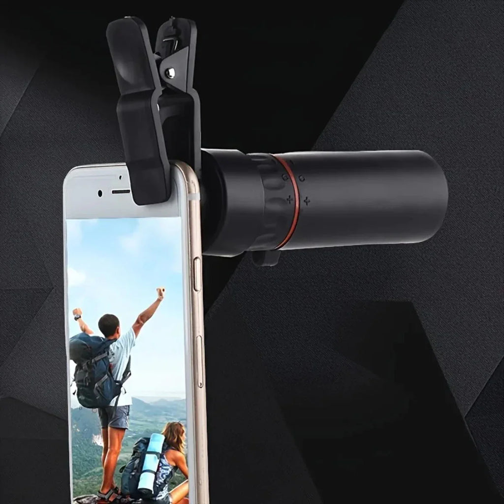 2000x25 Monocular Telescope HD Zoom + Phone Holder