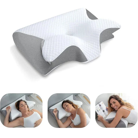 Dream Cushion® – Premium Memory Foam Neck Pillow