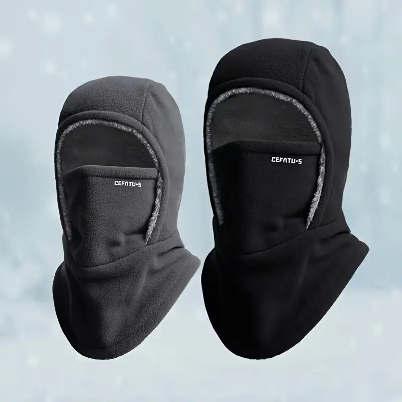 ThermaFleece Balaclava – Windproof 3-in-1 Winter Hat, Mask & Neck Warmer