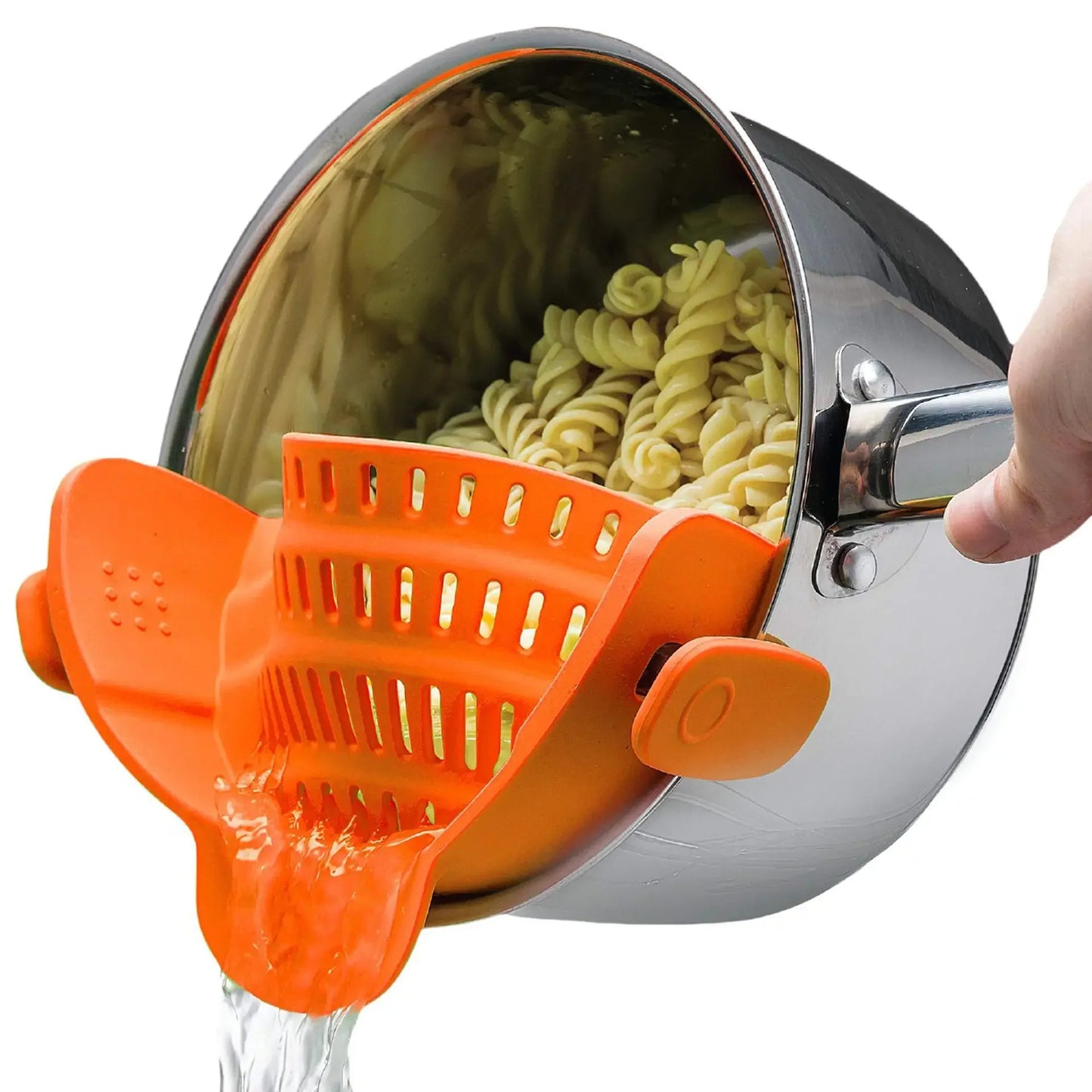 Effortless Silicone Pot Strainer