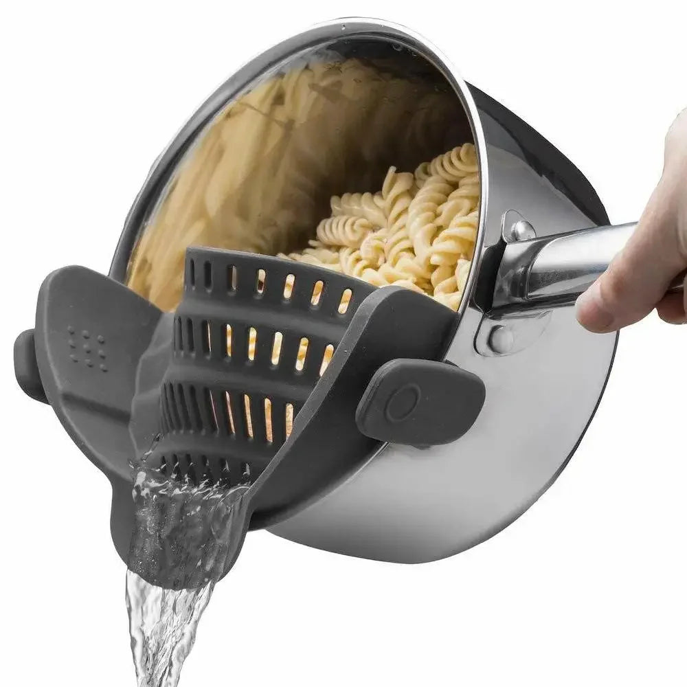 Effortless Silicone Pot Strainer