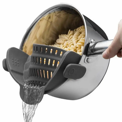 Effortless Silicone Pot Strainer