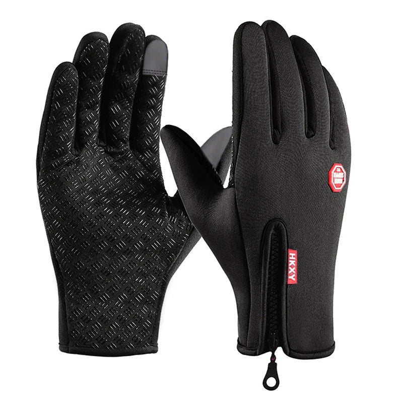 Winter Gloves For Men Women Touchscreen Warm Outdoor Cycling Driving Motorcycle Cold Gloves Windproof Non Slip Gloves
