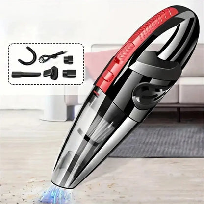 Portable Car Wireless Vacuum Cleaner - Powerful Suction - Rechargeable