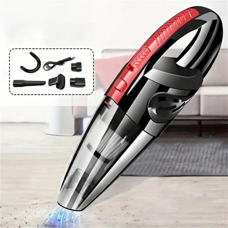 Portable Car Wireless Vacuum Cleaner - Powerful Suction - Rechargeable