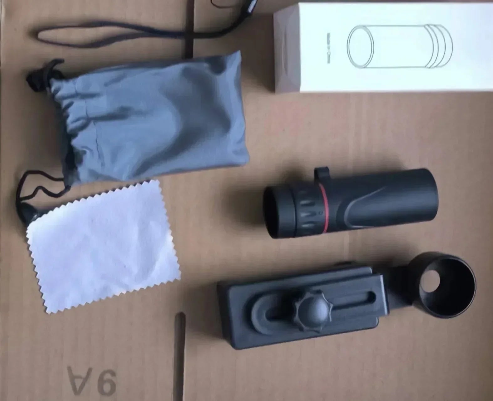 2000x25 Monocular Telescope HD Zoom + Phone Holder