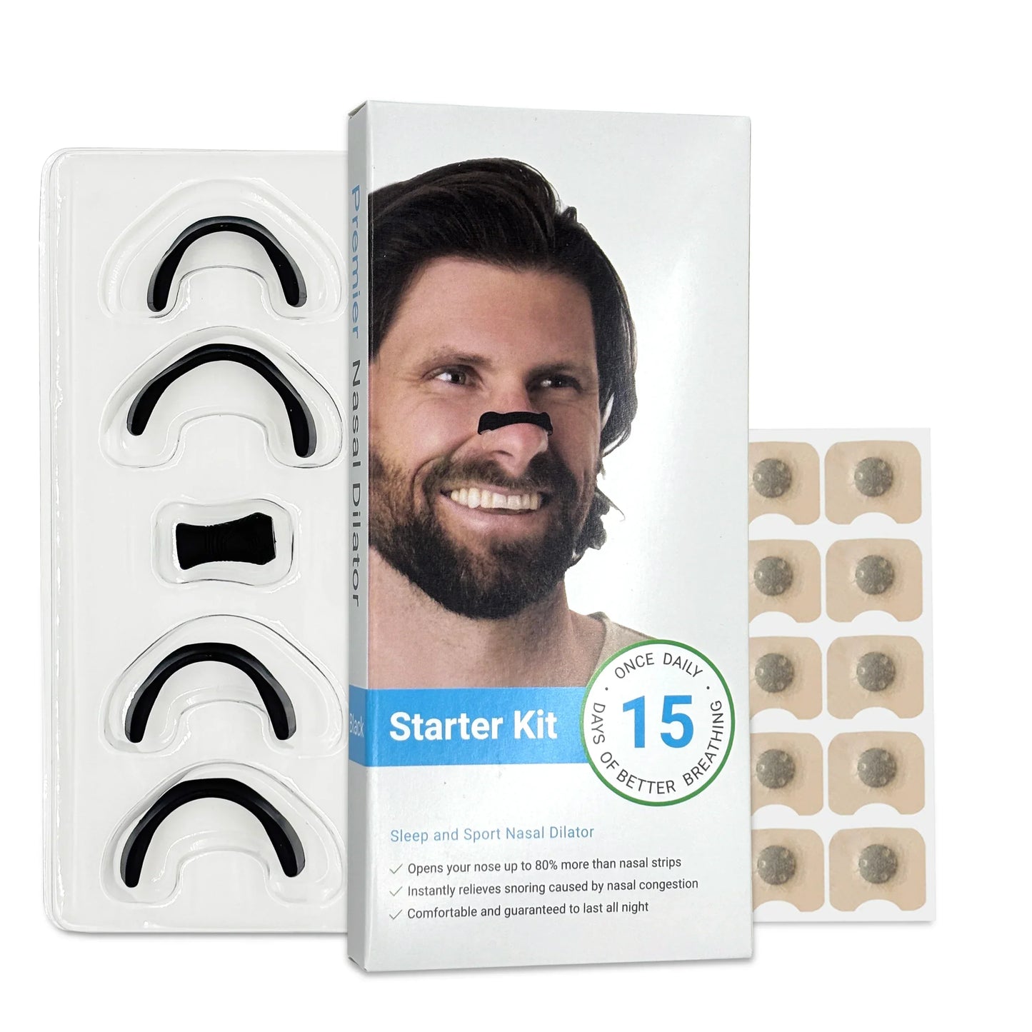 5/15/30 Pairs Magnetic Nasal Breathing Dilators™