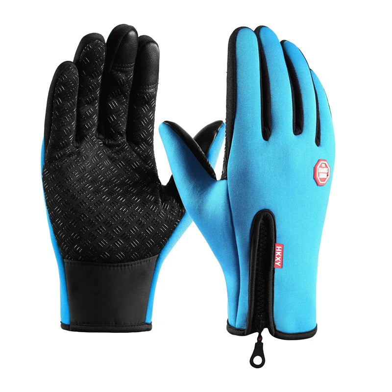 Winter Gloves For Men Women Touchscreen Warm Outdoor Cycling Driving Motorcycle Cold Gloves Windproof Non Slip Gloves
