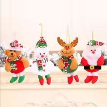 Fabric Christmas Ornaments - Cozy Characters for Your Tree